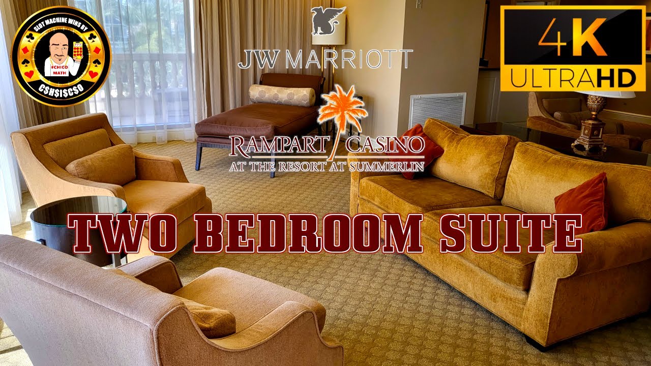 Two Bedroom Suite at Rampart Casino - JW Marriott 