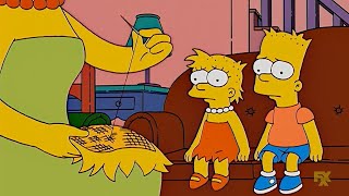 Marge Cuts Both Bart And Lisas Hair The Simpsons