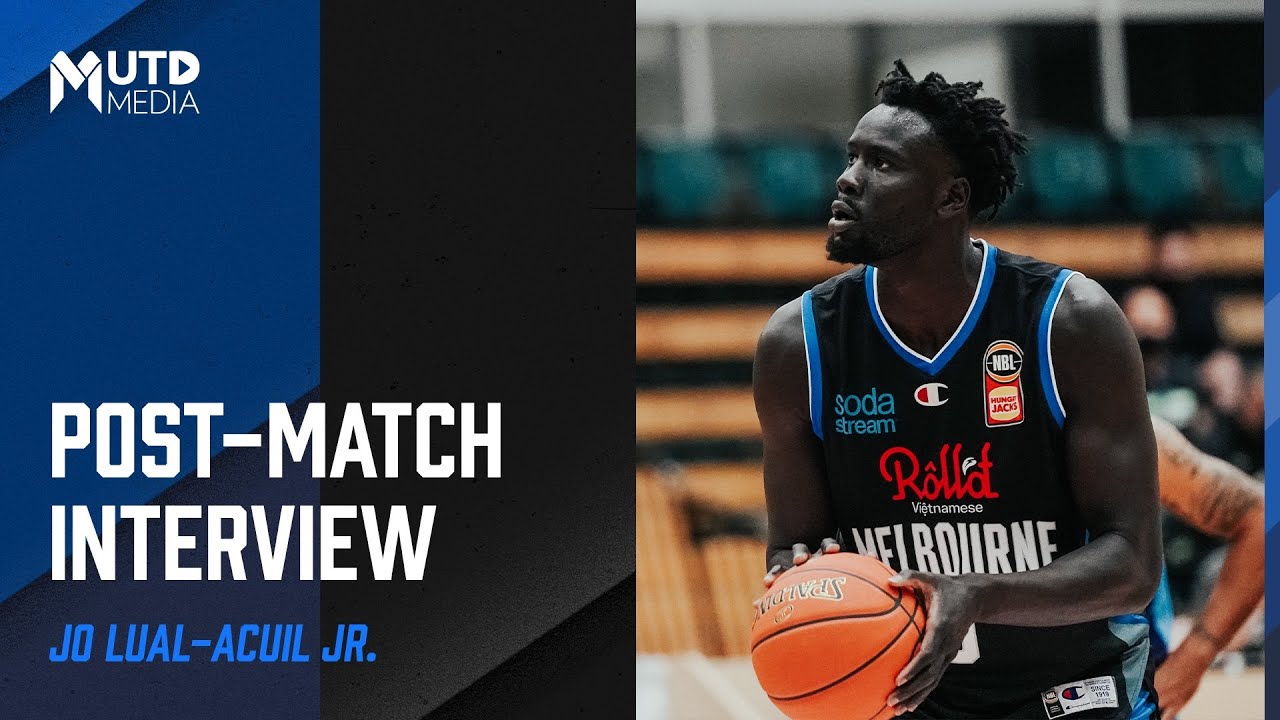 NBL Blitz 1 - Jo Lual-Acuil Jnr post-match