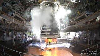 SLS RS-25 Engine Test, 27 January 2024