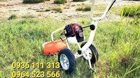 Máy cắt cỏ đẩy tay 4 thì GX35 gọn nhẹ tiện dụng
