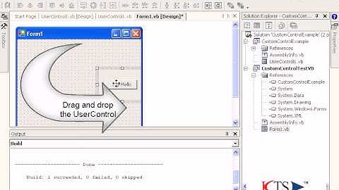 How to create VB.NET Components, VB.NET Components Video Tutorials| VB NET Custom Control