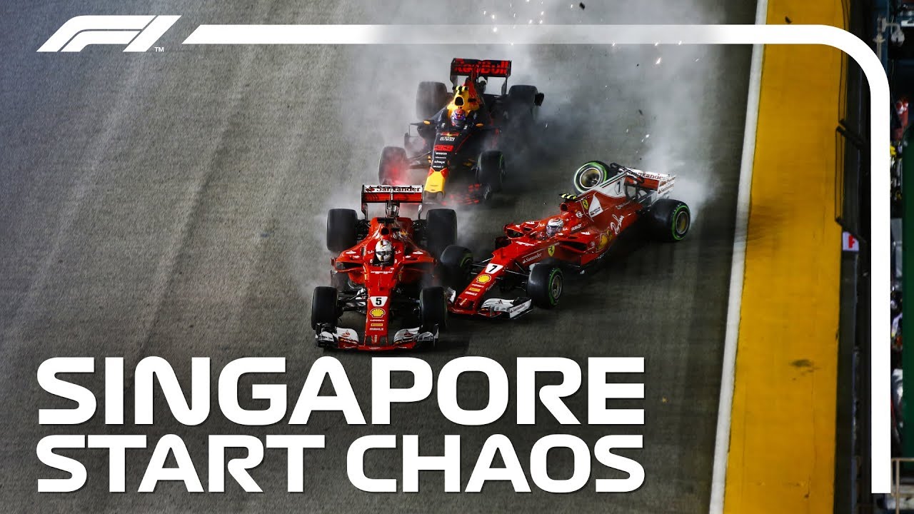 Analysing The Start Chaos 17 Singapore Grand Prix Youtube Analysing The Start Chaos 17 Singapore Grand Prix Youtube