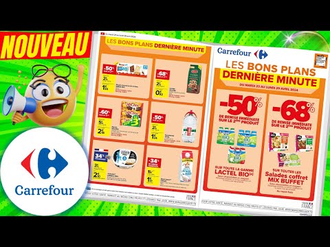 catalogue CARREFOUR du 23 au 29 avril 2024 💝💛 Arrivage - FRANCE