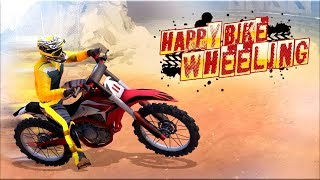 Happy Bike Wheels - Gameplay Android game - bike stunt game screenshot 5