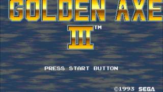 Video thumbnail of "Golden Axe III Music- The Vast Field"