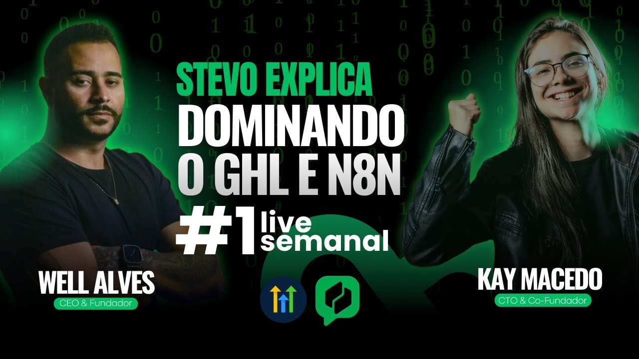 Stevo Explica #1 Live semanal Dominando GHL / N8N