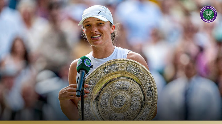 The new Champion | Iga Swiatek | Final On-Court Interview | Wimbledon 2025