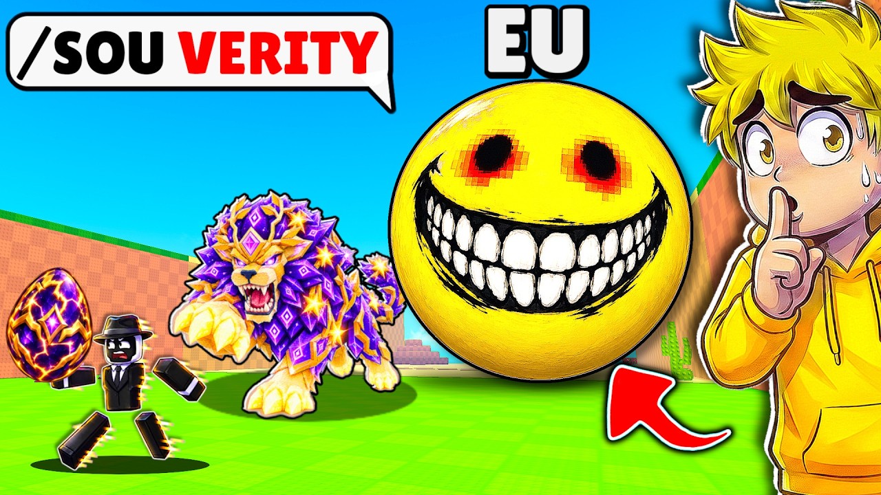 FINGI SER O VERITY PARA TROLLAR MEUS AMIGOS NO ROUBE UM OVO