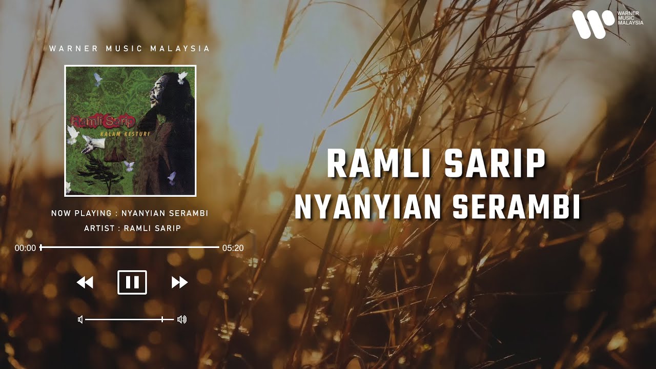 Ramli Sarip - Nyanyian Serambi (Lirik Video)