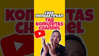 How To Activate The Community Tab Even If You Have 0 Subscribers Community Tab Feature