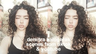 demitra kalogeras scenes from tiktok and youtube!