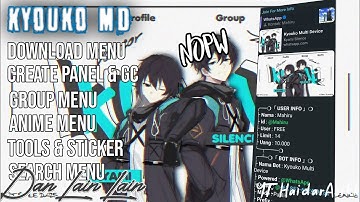 SC BOT WA MD || DOWNLOAD MENU || ANIME MENU || TOOLS || BRAT || GROUP || OWNER || NO ENC 100% NO PW