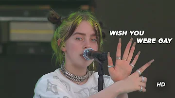 Billie Eilish - Wish You Were Gay Live At Music Midtown Festival 2019 (HD 50fps)