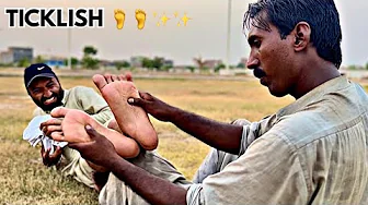 FOOT REFLEXOLOGY & LEG CARE MASSAGE MEN FOR TICKLISH & PAIN RELIEF | FEET & LEG MASSAGE FOR RELAX