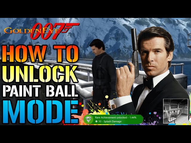 GoldenEye 007: Reloaded's Paintball Mode Isn't Just a Pre-Order Incentive -  Giant Bomb