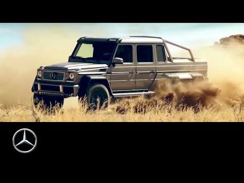 The G 63 AMG 6x6 showcar - latest member of the G-Class family