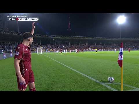 Jermenija vs Letonija 2:0 // Pregled Utakmice // LIGA NACIJA