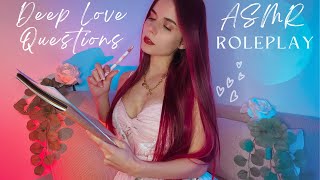 ASMR Roleplay 💕 Answering Deep LOVE Questions With Your BEST FRIEND Before Bed