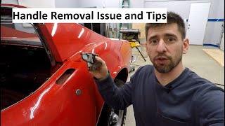 C3 Door Handle Removal Tip