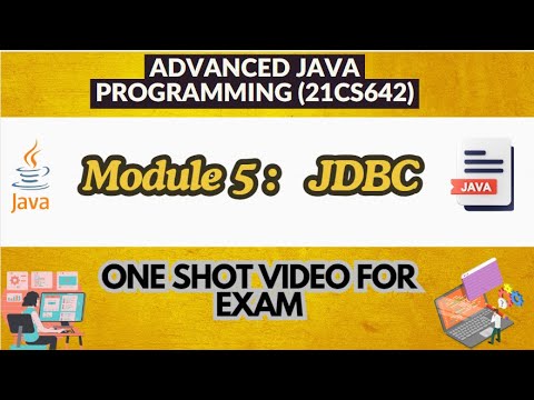 Mod5:JDBC- Important Topics+Notes-One