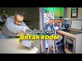 Building a break room and finishing the shop for good