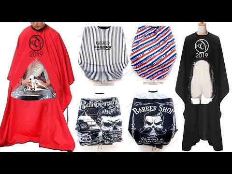 TOP 15 Mẫu áo choàng cắt tóc Nam Nữ Barber l Khăn choàng hớt tóc đẹp nhất