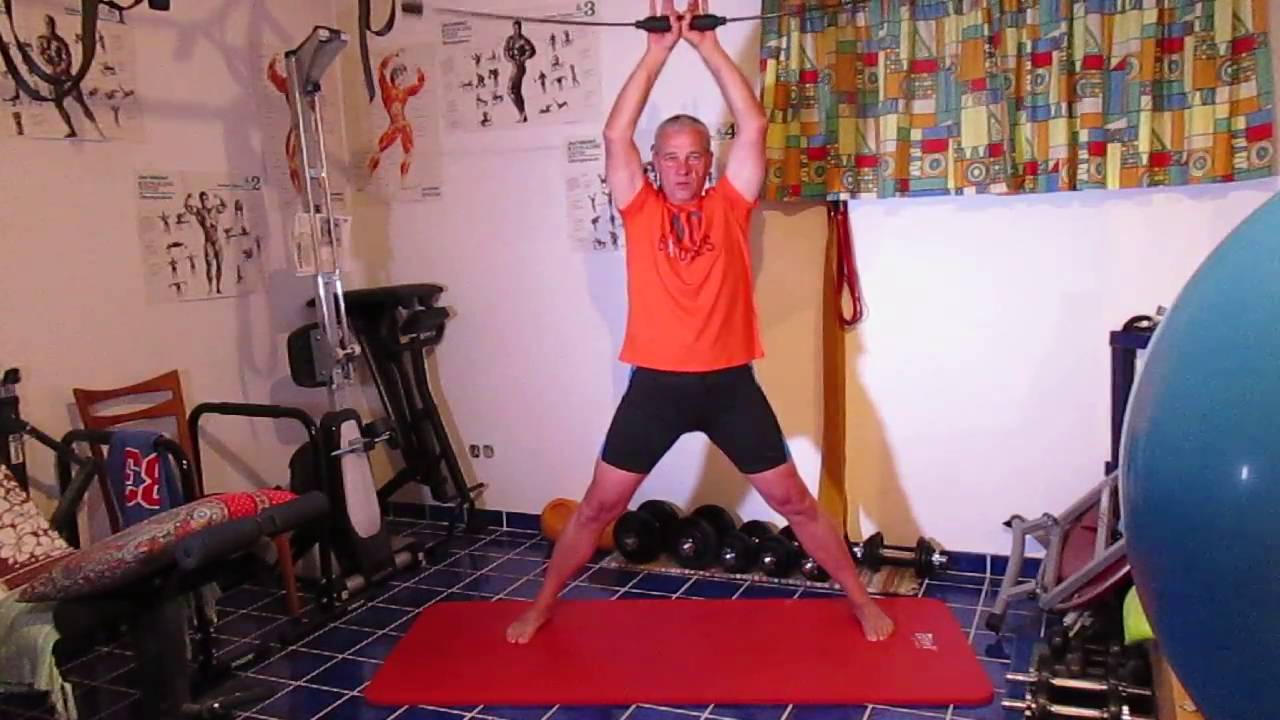 6 Day Flexi bar workout video for push your ABS