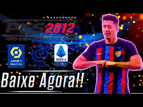 PES 2012 UPDATE 2022 ANDROID OFFLINE LITE 100 MB ATUALIZADO KITS E ELENCOS  2022/23 