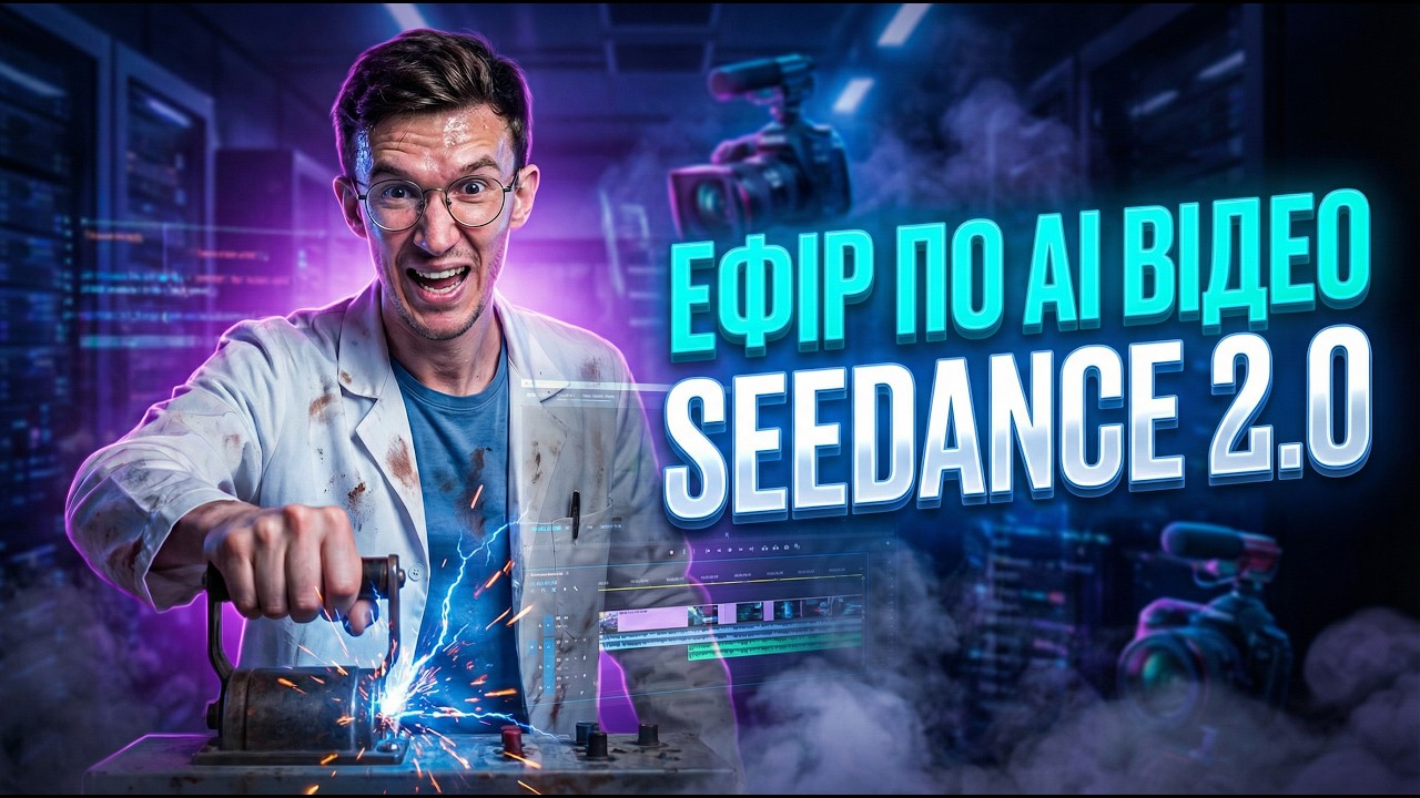 Ефір по створенню АІ відео в Seedance 2.0