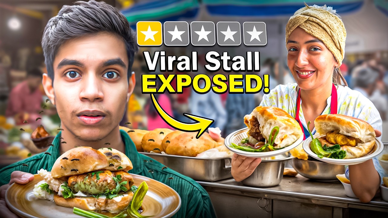 Viral Food Stalls Ka Asli Sach! || Unfunny Harsh