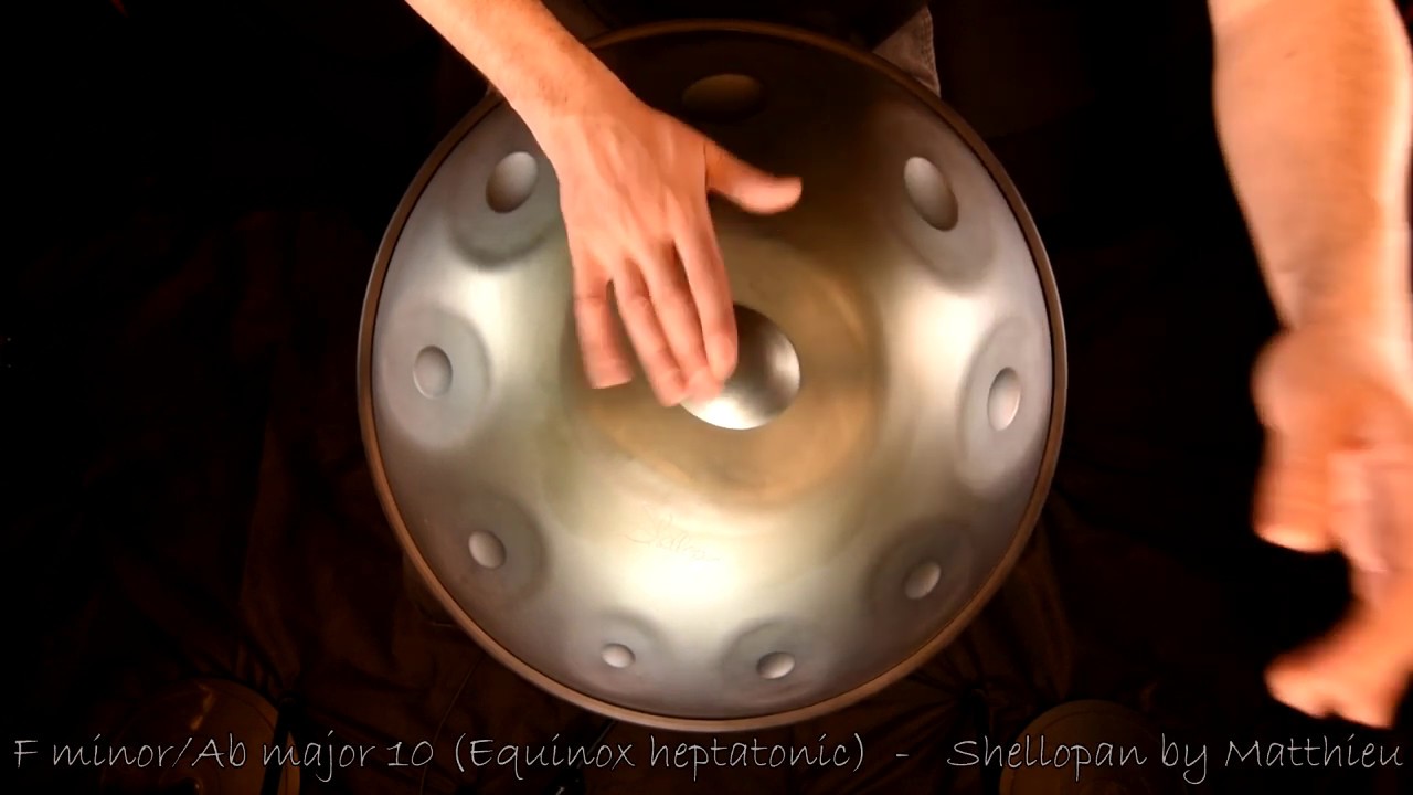 Handpan - F minor / Ab Major 10 "Equinox heptatonic" - Shellopan by Matthieu
