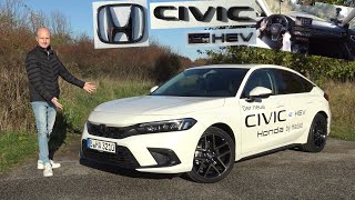 Der neue Honda Civic im Test - Fahrspaß im Vollhybrid? Review Kaufberatung - e:HEV Advance