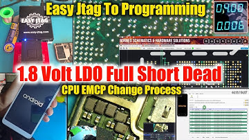 1.8 Volt LDO Full Short | CPU Dead EMMC Change Process