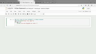 If else Statement in Python | Data Structures | Programming Solutions