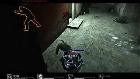 CRACKBONE ON LEFT4DEAD FREAKING HILARIOUS!!!