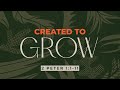 Created to Grow | 2 Peter 1:1-11