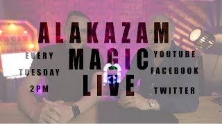 Thumbnail for ALAKAZAM MAGIC LIVE TIME :) Join us and attend this week's kind of online MAGIC club!
