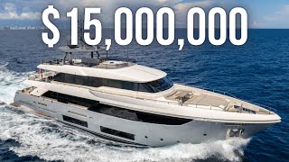 $15,000,000 Custom Line Navetta 33 Super Yacht Tour