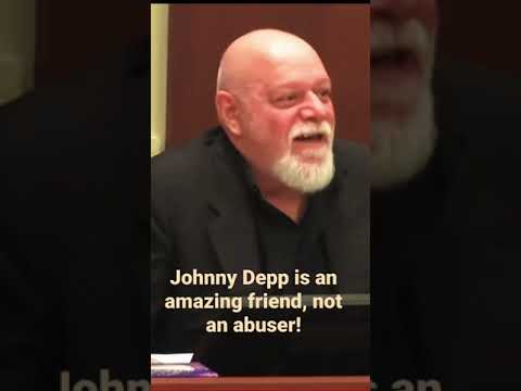 Johnny Depp’s BFF makes the court laugh! He is a good friend! #shorts #johnnydepp #justiceforjohnny