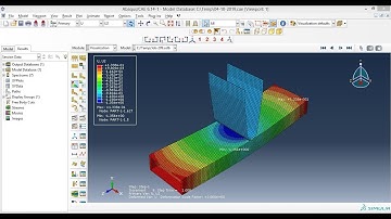 Abaqus Tutorial Videos - Contact Analysis of Hollow Block in Abaqus 6.14