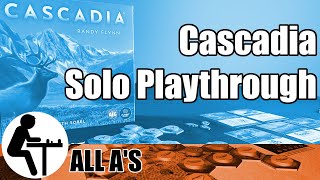 Cascadia Solo Playthrough: All A's