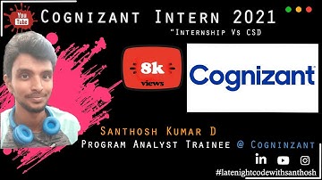 Cognizant Internship 2021 - Assimilation Test | Training | Projects | All you need to know | cts