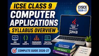 Full Grade 9 ICSE Computer Applications Syllabus Overview Guide