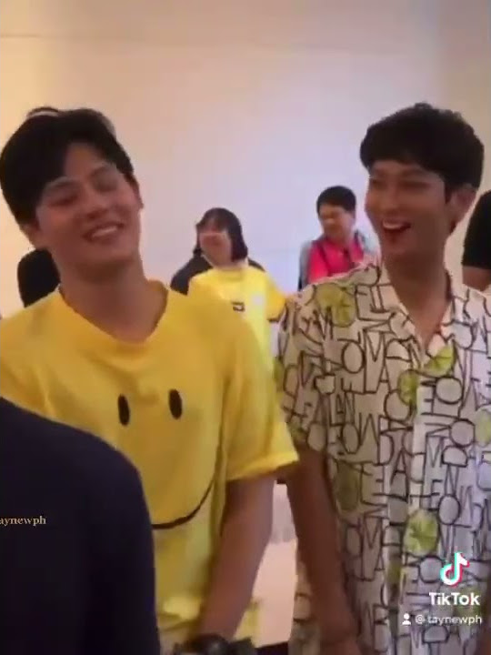 LOOK HOW PLUEM REACTED TO CHIMON😂 Takot yarn? #pluemon #chimonac #pluempurim #taytawan #newwiee