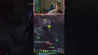 Topson's No Cooldown Coils on Rubick is CRAZY in Dota 2 #outplay #dota2 #gaming #outplayed