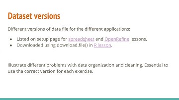 Data Carpentry Social Sciences Onboarding 2018