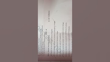 bsc botany 1st sem question paper