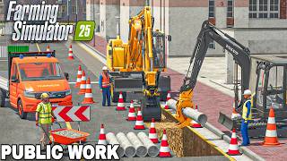 道路補修作業！Farming Simulator 25 screenshot 2