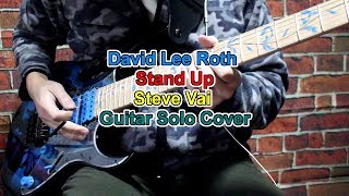 David Lee Roth Stand Up Steve Vai Guitar Solo Cover